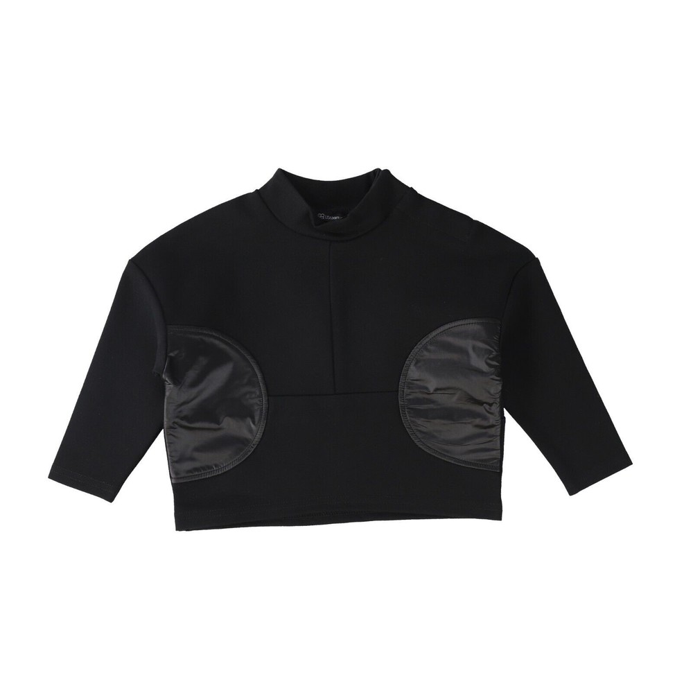 BEAUTIFUL USTABELLE MILAN BOUTIQUE BLACK POCKET TOP SIZE 11-12 EUC